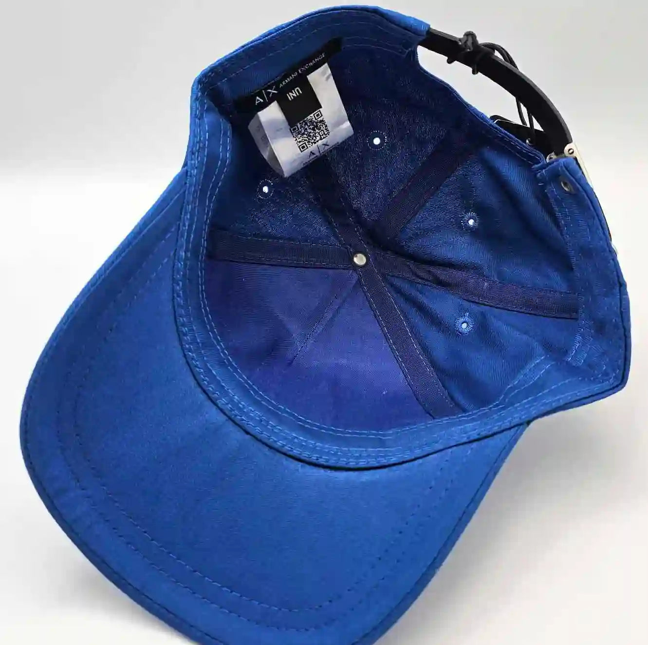 AX Armani Exchange Blue Cotton Unisex Cap