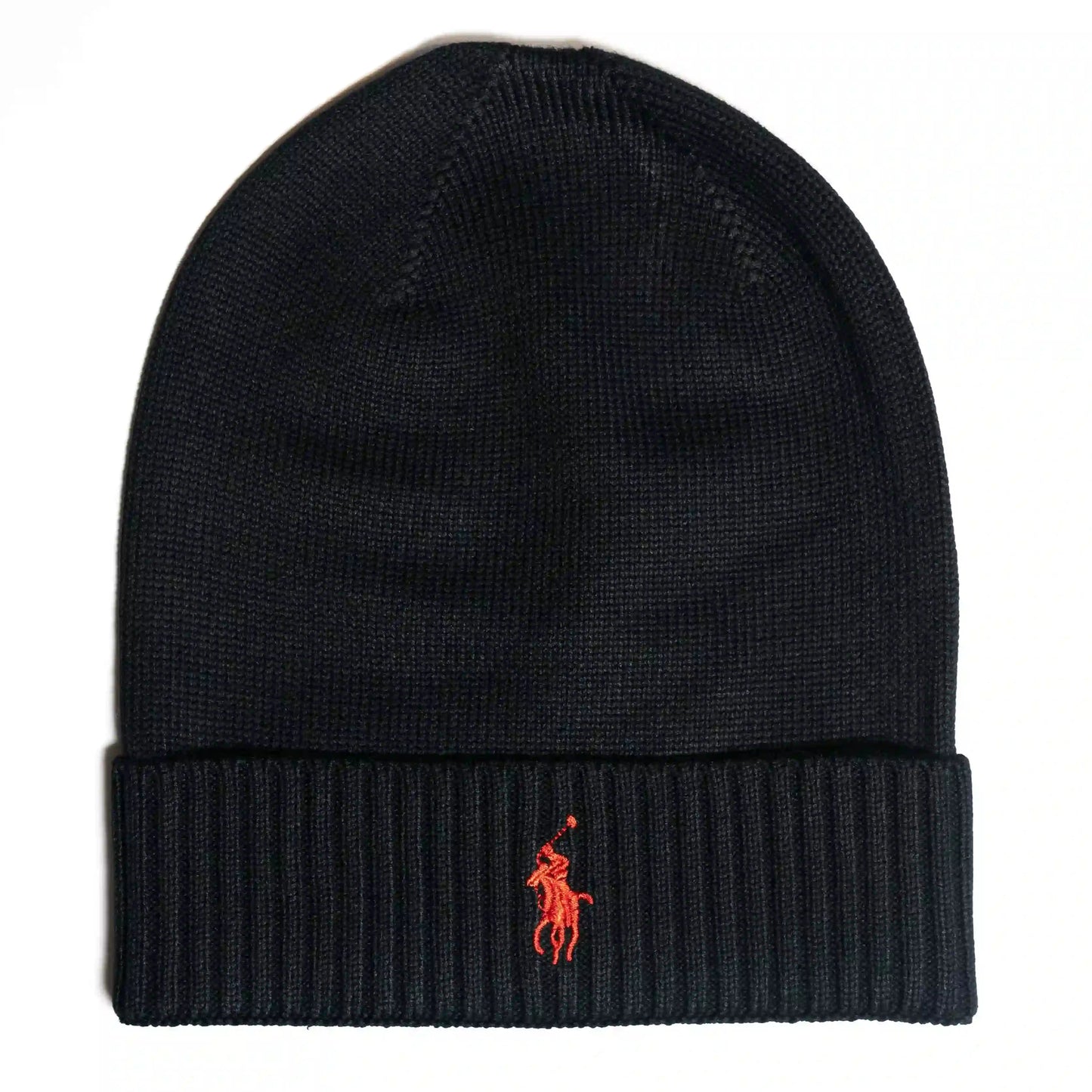 Ralph Lauren Unisex Beanie Black Winter Hat