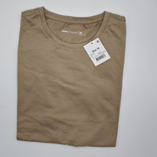 Mens Brown T-Shirt Size M