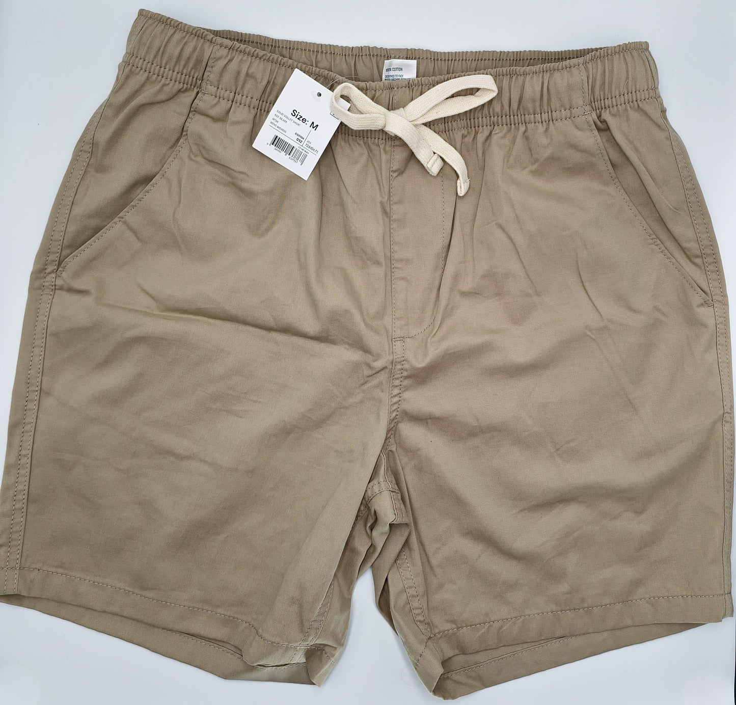 Means Beige Summer Short Size M